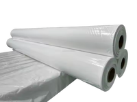 Film rétractable PE de nouvelle conception 2025, 180-300 microns, anti-UV, imperméable, emballage de qualité industrielle, pistolet thermique pour film rétractable