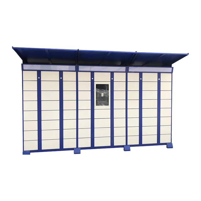 2026 Contactless Outdoor Collection Multilingual Self-Service Parcel Collection Scan Qr Code Smart Parcel Delivery Lockers