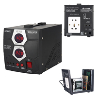 Régulateur de tension automatique monophasé AC 220V Ruikang, best-seller, pour usage domestique, avec affichage numérique et stabilisateur LED