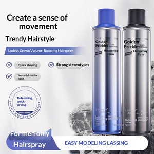 Lodeshi Top Head <span class=keywords><strong>Spray</strong></span> Coiffant Volumisant pour Hommes, Fixation Forte Longue Durée, Sans Odeur, Spécial Salon - Product Image 5