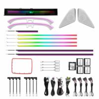 Pour Land Rover Range Rover Velar 2017-2022, éclairage ambiant dynamique, bande lumineuse LED colorée, éclairage intérieur de voiture, kit de décoration