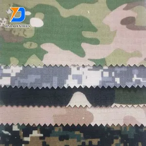 Jinda — tissu uniforme de camouflage 65% Polyester 35% coton, combinaison de tissu imprimé imperméable, vente en gros