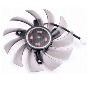 พัดลมระบายความร้อนการ์ดกราฟิกการ์ด HD5870 <span class=keywords><strong>GTX460</strong></span> 0.20A Everflow 12V ของแท้ - Product Image 2