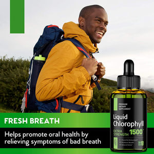 Gocce di Clorofilla Liquida 100% Naturale Energizzante Etichetta Privata all'Ingrosso - Product Image 4