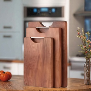 <span class=keywords><strong>Planche</strong></span> à découper multifonctionnelle en bois d'ébène et de <span class=keywords><strong>noyer</strong></span> à double face <span class=keywords><strong>Planche</strong></span> à découper de cuisine extra large - Product Image 2