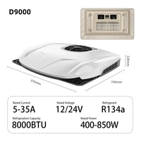 Nouvelle Offre 2026 : Climatiseur de Toit 24V AC pour Camion, 12V pour Voiture et Camping-car, 8000 BTU, Compresseur Électrique Scroll Haute Efficacité, HFC134a
