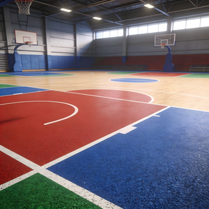 Granulés EPDM écologiques non toxiques pour l'absorption des chocs sur les terrains multisports et les surfaces de jeux extérieurs – Matériau durable - Product Image 1