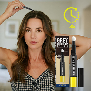 Sevich Xám tóc Bìa Stick lỏng 3 giây nhanh Xám Thuốc nhuộm tóc bút Keratin cái nhìn tự nhiên che khuyết điểm tóc Bìa - Product Image 1