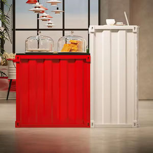 工場カスタムインダストリアルスタイルレセプションデスクバーサロンレストランカスタマイズレセプションデスク - Product Image 5