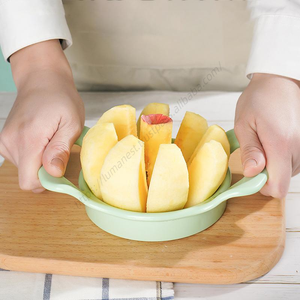 Vente en gros CL499 Éplucheur de fruits multifonction à manivelle, couteau de découpe rapide, outils de cuisine - Product Image 2