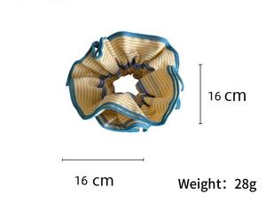 กิ๊บติดผมแฟชั่นเกาหลีแบบโอเวอร์ไซส์ หลากสีสัน ลายทาง สำหรับผู้หญิงและวัยรุ่น - Product Image 3