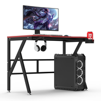 BEISIJIE Vente Chaude Direct Usine Support de Tasse en Bois Noir en Forme de K pour Bureau de Gaming, Conception Extensible, Usage Commercial, Anti-pression