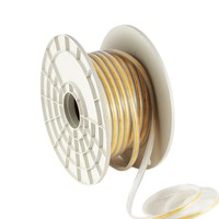 Bande lumineuse LED COB haute tension étanche 2PIN, lampe linéaire souple et flexible 110V 220V 288D avec revêtement PVC, éclairage solide IP68 pour extérieur