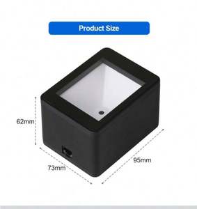 Escáner de Escritorio Integrado 2D con Interfaz USB RS232, Escáner de Códigos de Barras de Pago con Sensor Automático - Product Image 5