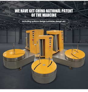 เครื่องพันฟิล์มกระเป๋าเดินทางสนามบิน LP600S ได้รับการรับรองมาตรฐาน CE เครื่องพันฟิล์มกระเป๋าเดินทางระหว่างประเทศสำหรับขาย - Product Image 2