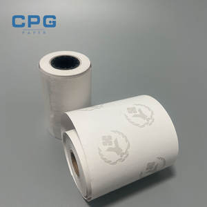 Wholesale High Quality BPA Free Thermoscript Paper Roll ATM/POS 80X80mm 57x40mm Cash Registers Receipt <b>Tape</b> - Product Image 1