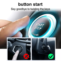 Système de démarrage universel 12V pour voiture, démarrage à une touche, application Bluetooth, entrée sans clé, verrouillage automatique, déverrouillage du coffre par déclenchement négatif, alarme antivol pour voiture