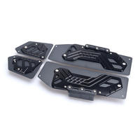 RTS accessoires de moto CNC tapis de pied en aluminium repose-pieds repose-pieds plaque de pédale pour Honda ADV350 ADV 350 ADV-350 2022 2023