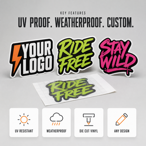 Calcomanías Personalizadas para Ventanas de Automóviles, Resistentes a los Rayos UV y a la Intemperie, Adhesivos de Vinilo para Parachoques, Logotipos para Automóviles, Venta al por Mayor - Product Image 4