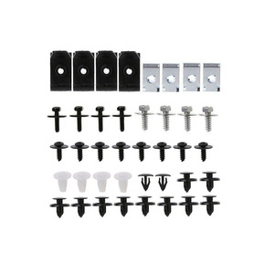 Automotive <b>Clips</b> 50Pcs Nylon Plastic Door Panel Mudguard <b>Bumper</b> Fasteners Mixed Pack Repair Replacement Parts - Product Image 4
