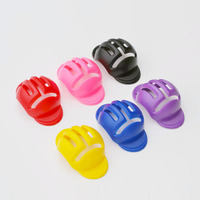 Outil de marquage de ligne T pour balles de golf avec 6 couleurs pour l'alignement du putting - Rose/Rouge/Jaune/Bleu/Violet/Noir Accessoires de golf