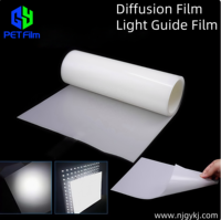 GY Supplier Strong Flexible Plastic PET Sheets Light Die-cutting Diffusion Film