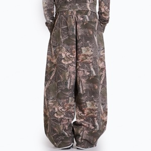 OEM High Quality Unisex Custom Woodland Camo Printed <b>Jogger</b> Pants Men Vintage <b>Oversized</b> Baggy Sweatpants <b>Jogger</b> - Product Image 4