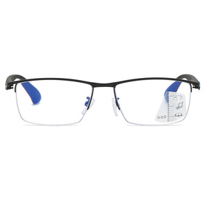 <span class=keywords><strong>Lunettes</strong></span> de soleil pour hommes de haute qualité, marque OEM, 2 en 1, anti-lumière bleue, photochromiques, demi-cadre carré, origine Zhejiang - Product Image 3