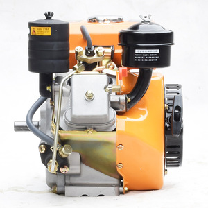 Moteur diesel monocylindre refroidi par air Kuojiang Small 168F pour pompe à eau, talocheuse, batteuse, moteur à essence converti - Product Image 5