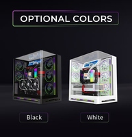 BTF Ready ATX Gaming Case Unique Curved Tempered Glass Front and Side Panel With Type C Port and 360mm Cooling Support