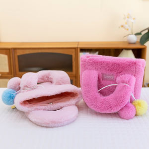 Nouveau Sac Fourre-Tout en Peluche Douce de Haute Qualité Mini Jouets en Peluche Sac à Bandoulière Dessin Animé en Peluche - Product Image 6
