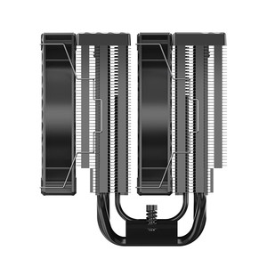 Dq125 Argb Black Vk Cpu Radiador refrigerado por aire <span class=keywords><strong>de</strong></span> doble <span class=keywords><strong>torre</strong></span> compatible con efectos <span class=keywords><strong>de</strong></span> iluminación Lga1700/1851 Am5 Argb - Product Image 4