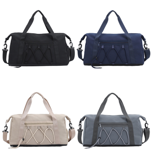 Sac de voyage grande capacité, couleur imperméable, sport, séparation sec/humide, sac de sport pour femmes, sac de week-end, sac de gym - Product Image 2