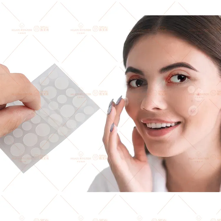 Huati Sifuli Rubioaroma Acne Patch Salicylmicronaaldling Puistje Verwijderen 36 Stippen Voor Vlekken Box Hydrocolloid Korea