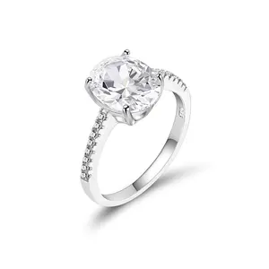 Оптовые продажи pandora для женщин s серебряные кольца-Женское Обручальное кольцо из серебра 925 пробы