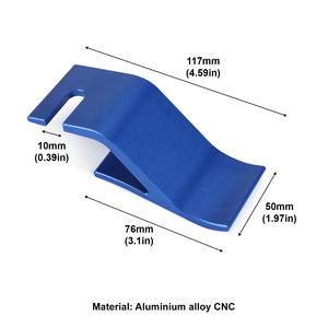 Soporte para llantas de motocicleta, herramienta de cambio de llantas de acero inoxidable azul para desmontar e instalar llantas - Product Image 4