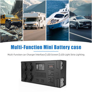 Mini Caja de Distribución de Energía de 12-24V CC, 6 Puertos USB, 3 Tomas de Cigarrillos, Clasificación IP55, 50A, Conexión Rápida, Compatible con Baterías de Litio/AGM para Uso <span class=keywords><strong>en</strong></span> Autocaravanas - Product Image 4