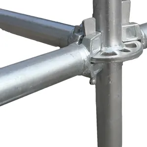 Peri Layher Andamios andamio etais caballete trabattello galvanizado en caliente para accesorios de construcción andamio Kwikstage