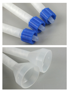 Nhà Máy Giá HXY-160-408SH Tĩnh Mixer Silicone Cao Su Trộn Đầu Trộn Ống Trượt Luer Luer Khóa Hóa Chất Các Bộ Phận Máy - Product Image 3