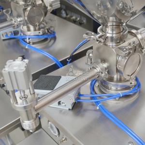 Thép không gỉ dọc loại bán tự động Lotion dán huyết thanh gel ống tiêm chất tẩy rửa lỏng xà phòng mỹ phẩm Máy chiết rót - Product Image 5