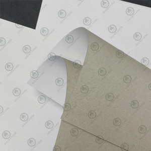 Cartón Dúplex con Reverso Blanco Sin Deformación ni Grietas Después de la Laminación - Product Image 2