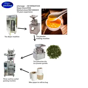 Line Tea 2020 New Design Low Price Automatic Linear For Green Filling Processing Production