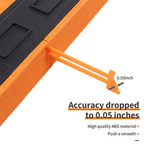 Medidor de Contornos de Grado Industrial y para Bricolaje - Herramienta de Perfil de Plástico ABS de Alta Calidad para Trabajos en Madera, Personalizable OEM - Product Image 2