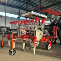 Machine agricole à haute fiabilité Transplanteur de plantation de semis de légumes à 2 rangées