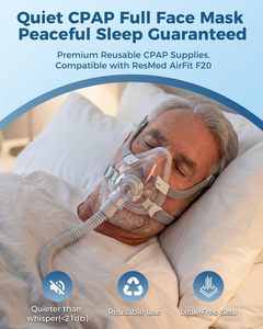 Cómoda Mascarilla de Silicona <span class=keywords><strong>para</strong></span> CPAP, Cojín Facial Completo de Repuesto, Accesorios Médicos Elásticos, Cuidado de la <span class=keywords><strong>Apnea</strong></span> <span class=keywords><strong>del</strong></span> <span class=keywords><strong>Sueño</strong></span> en Casa, Talla M, 500mL - Product Image 5