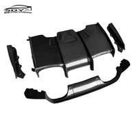 Diffuseur arrière en fibre de carbone style PSM pour BMW F80 F82 M3 M4, lèvre de pare-chocs arrière style PSM