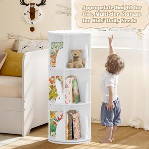 Bibliothèque <span class=keywords><strong>de</strong></span> <span class=keywords><strong>rangement</strong></span> pour enfants en bois Armoire <span class=keywords><strong>de</strong></span> <span class=keywords><strong>rangement</strong></span> et étagère pour enfants en bois Meubles pour bébés Livre Jouet Présentoir - Product Image 2