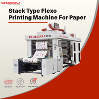 Machine d'impression flexographique automatique à 4 couleurs de nouvelle génération fabriquée en Chine, imprimante flexo pour papier kraft, sacs en papier et sacs en plastique