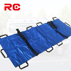 Alat Medis Stretcher Lunak Pengangkut Pasien Darurat Stretcher Lipat Dengan Pegangan Angkat - Product Image 2