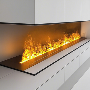 Cheminée à vapeur d'eau 3D pour la maison, design moderne, sûre et écologique, pour le salon - Product Image 1